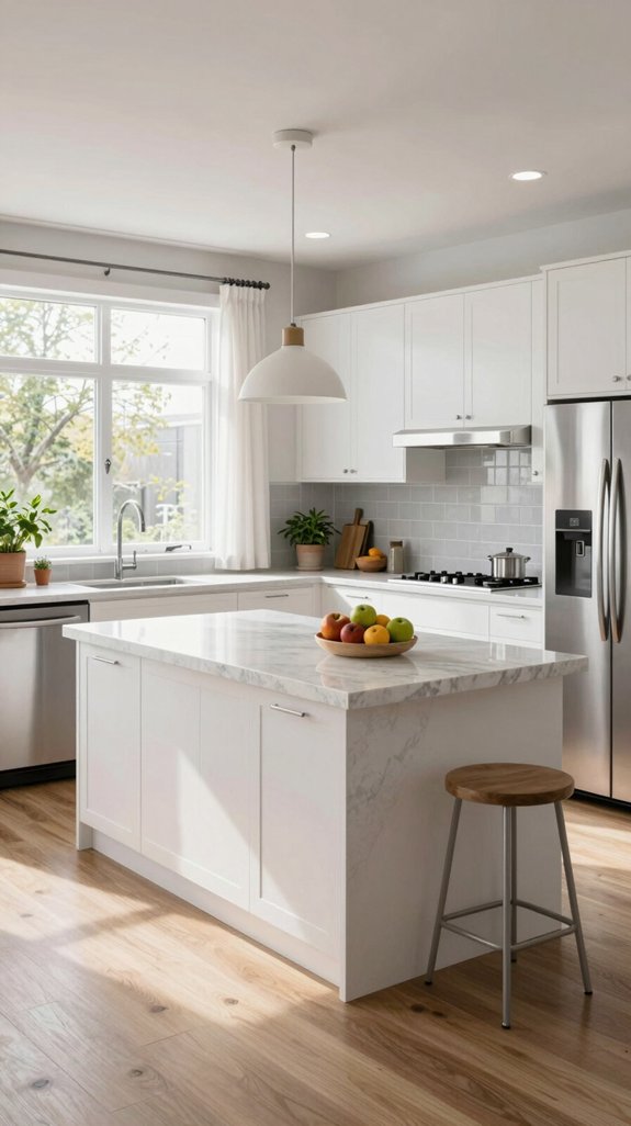 sleek contemporary kitchen designs