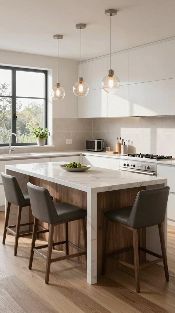 sleek kitchen platform designs