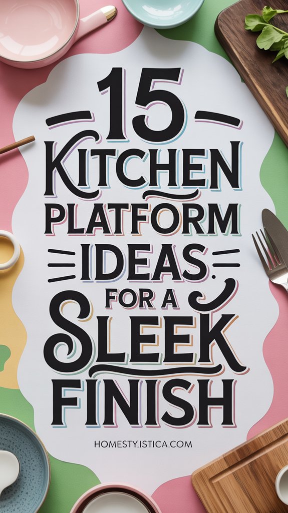 15 Kitchen Platform Ideas for a Sleek Finish 1 sleek kitchen platform designs