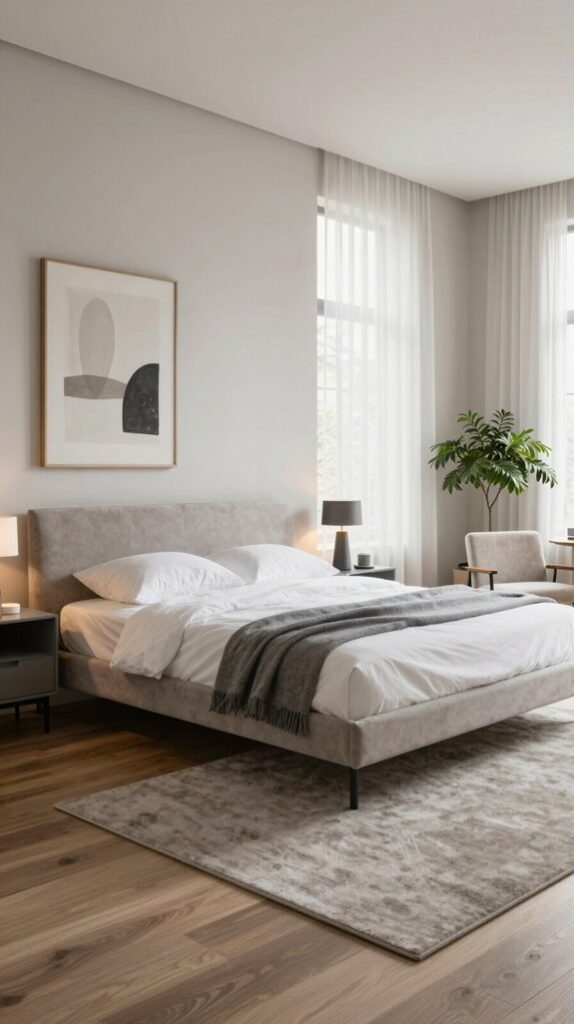sleek modern bedroom designs