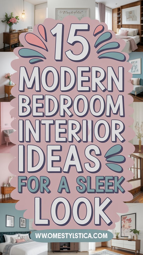 sleek modern bedroom designs