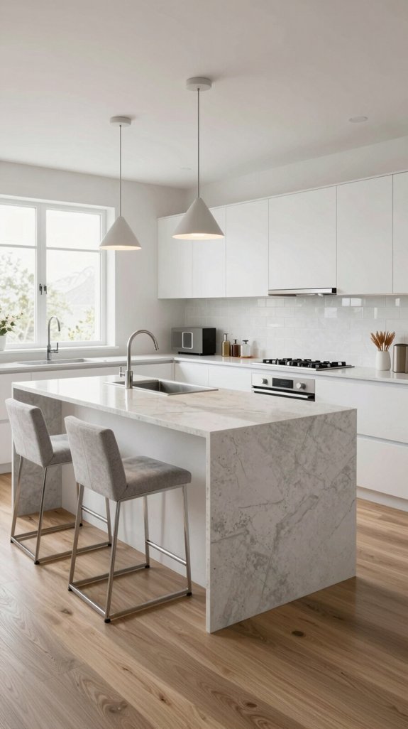 25 Modern Kitchen Ideas for a Sleek Contemporary Look 5 sleek modern flat cabinetry