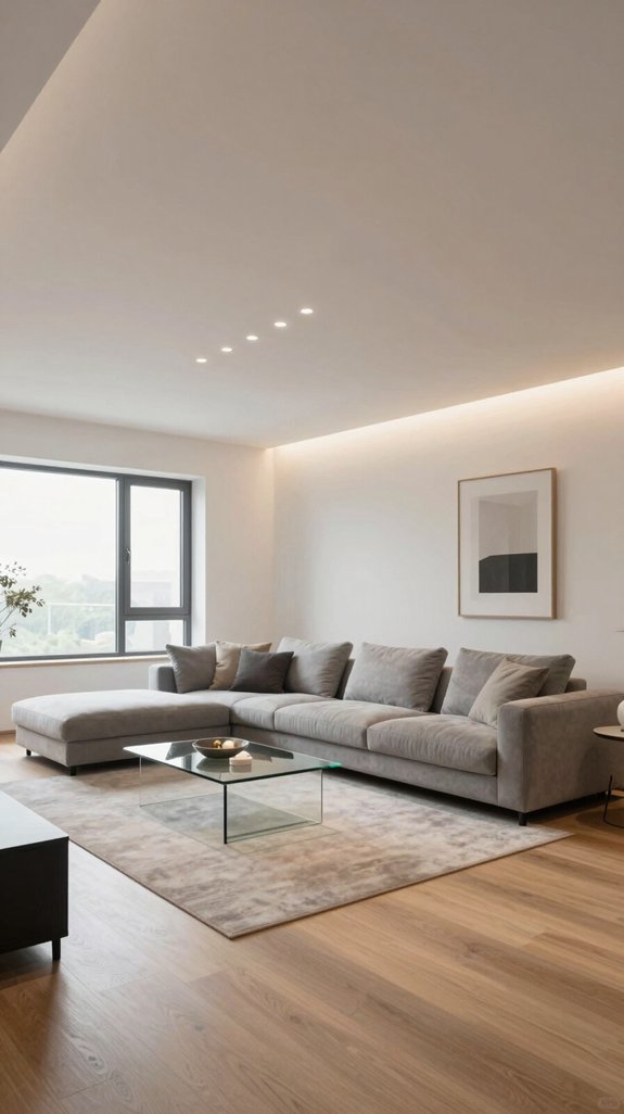 17 Latest Ceiling Design Ideas for Living Rooms 14 sleek recessed lighting options