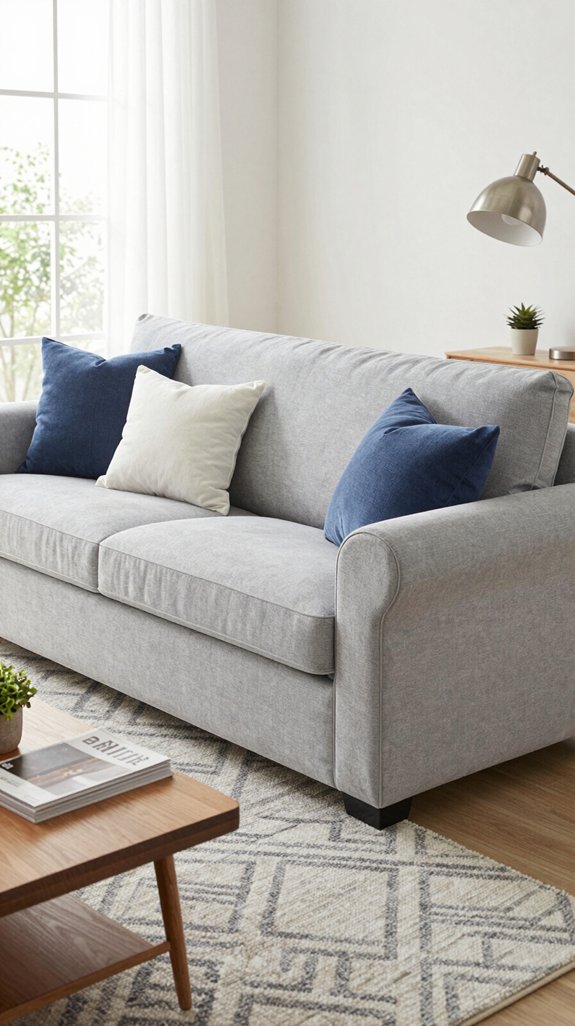 slipcovered sofas for convenience