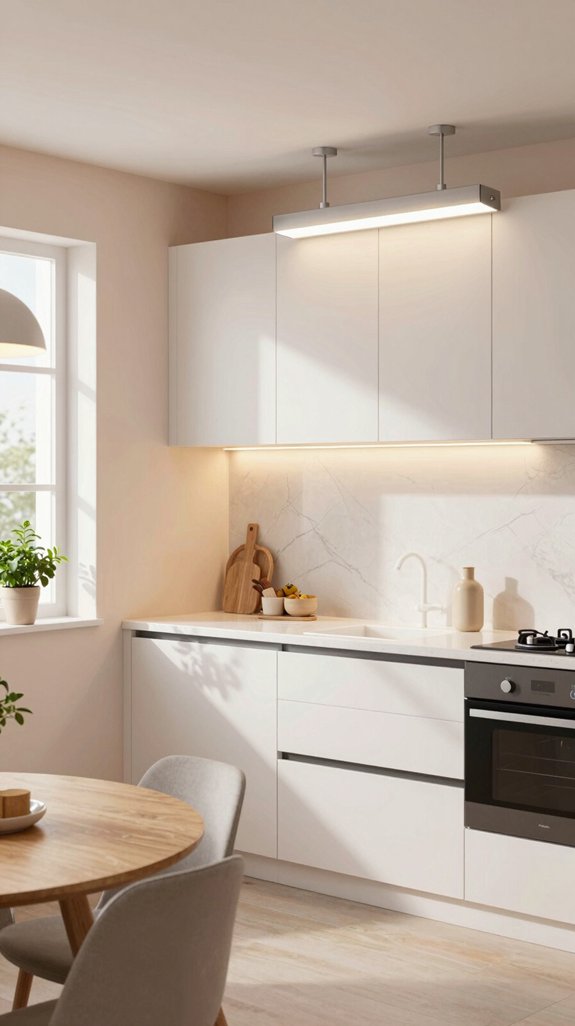 19 Tiny Kitchen Ideas That Feel Surprisingly Spacious 13 smart lighting transforms kitchens