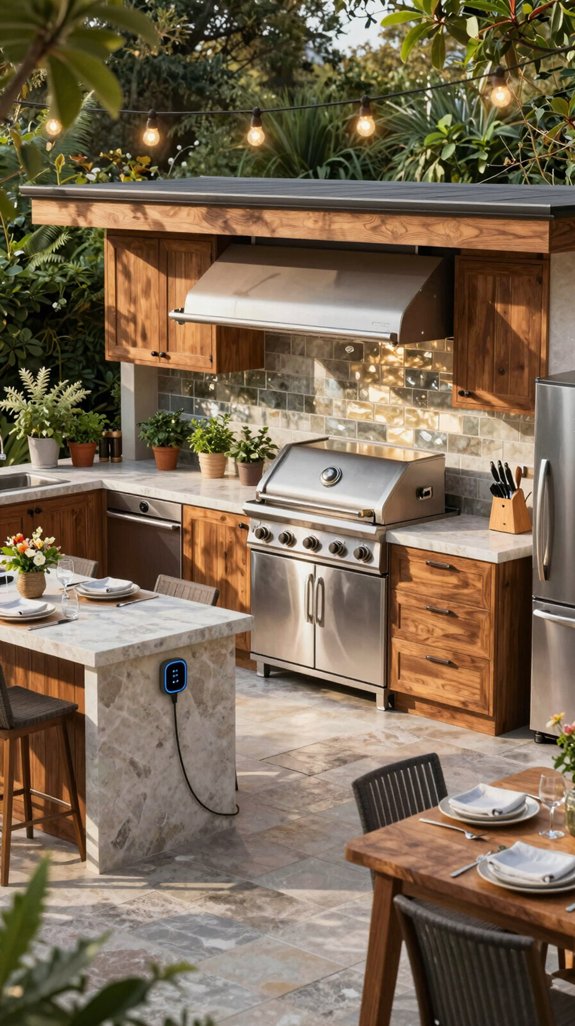 smart outdoor cooking technology