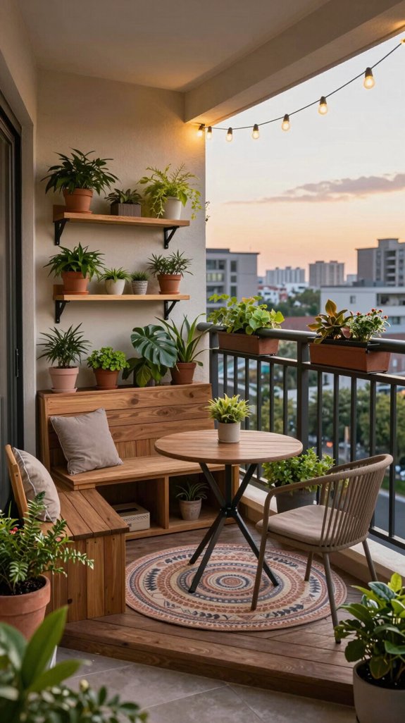 smart storage for balconies