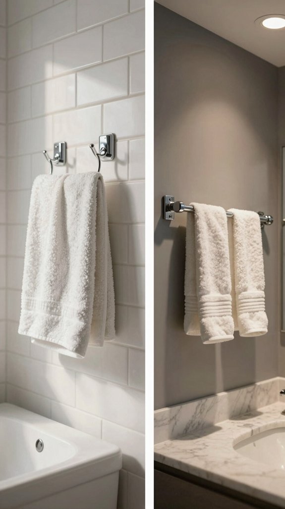 17 Bathroom Towel Hanging Ideas for Small and Large Spaces 18 smart towel storage solutions