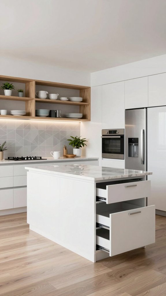 17 Kitchen Ideas Modern Luxury Homes Are Using 17 smart vertical storage solutions