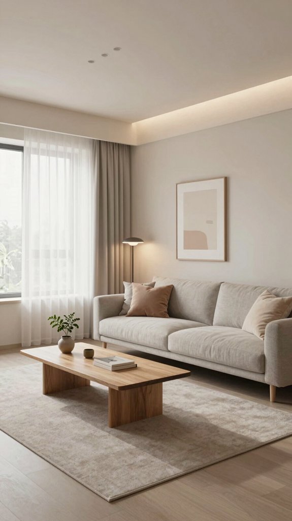 soft inviting lighting design