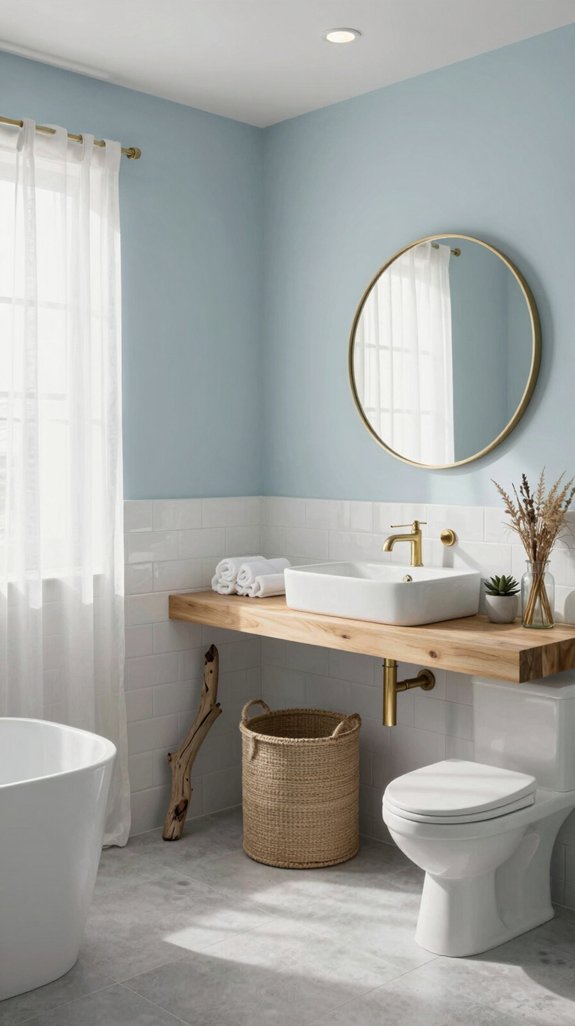 soft pastel blues beautify