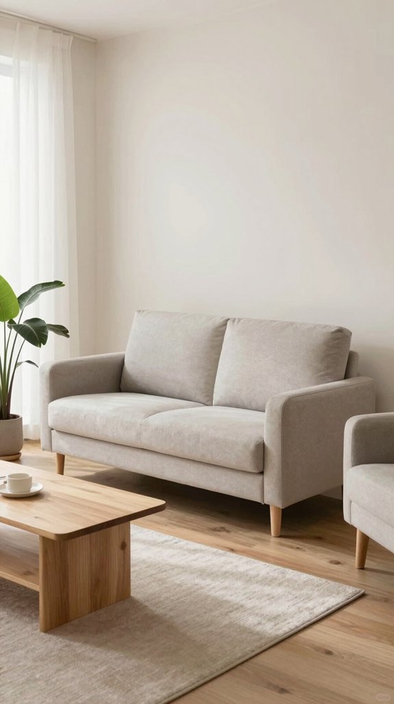 23 Small Living Room Interior Design Ideas 5 solid loveseats for spaciousness
