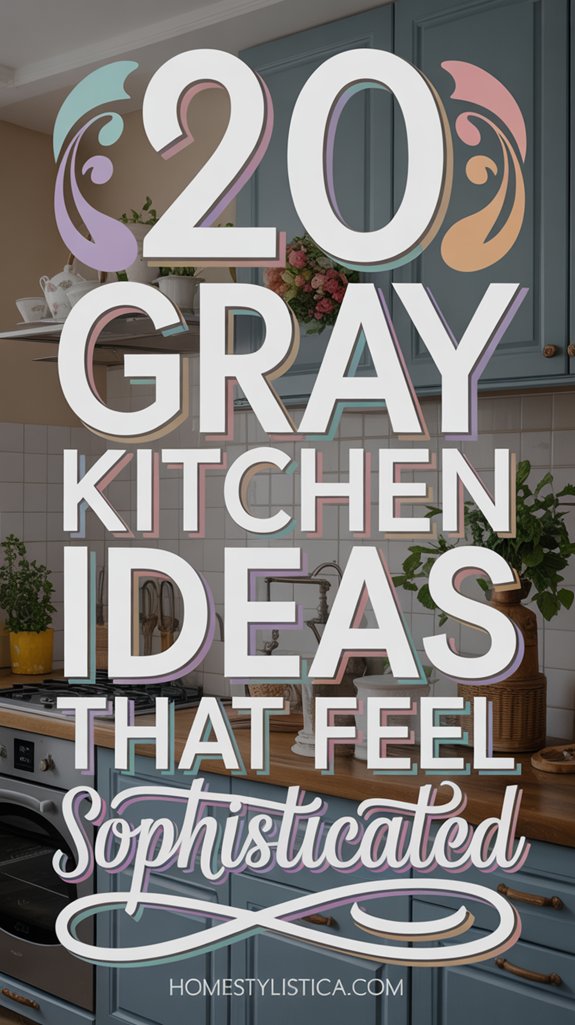 sophisticated gray kitchen designs