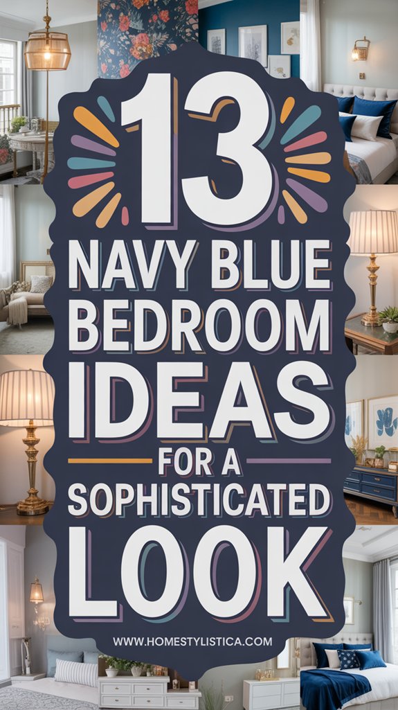 13 Navy Blue Bedroom Ideas for a Sophisticated Look 1 sophisticated navy blue bedrooms
