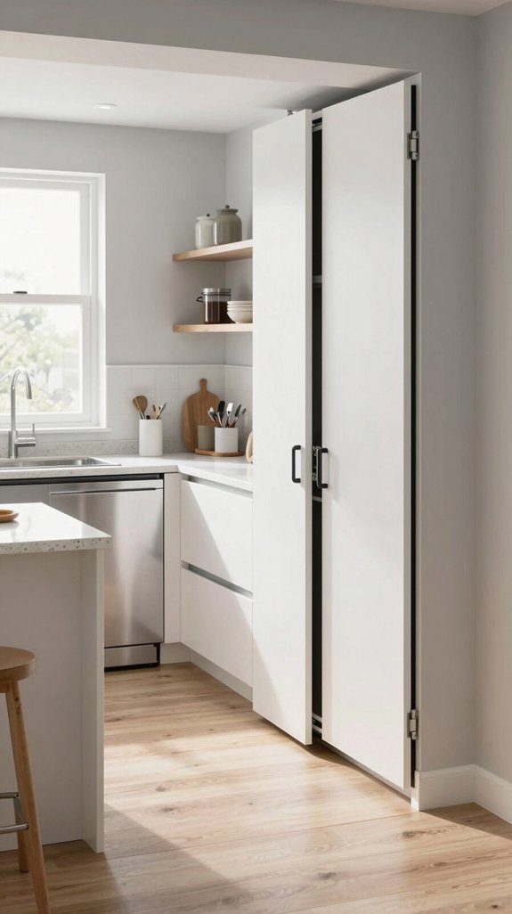 space saving door options