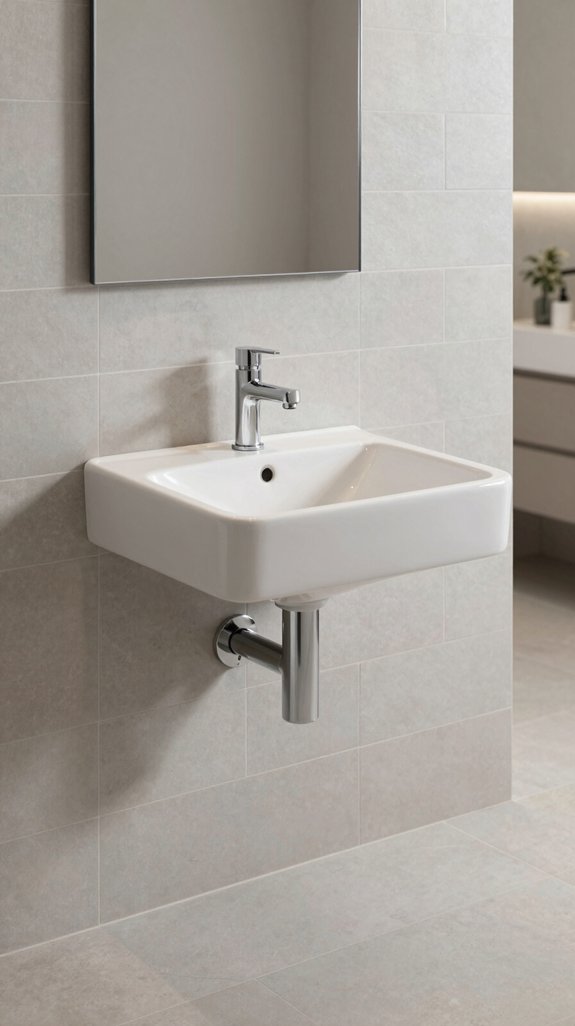 21 Bathroom Sink Ideas That Combine Style and Function 2 space saving wall mounted sinks