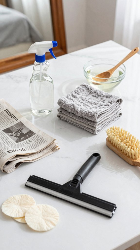 Mirror Cleaning Tips for a Spotless Bedroom 3 spotless streak free mirror cleaning