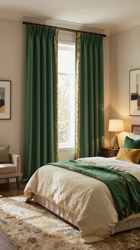 16 Room Ideas for the Bedroom You’ll Want to Copy 12 statement drapery creates elegance