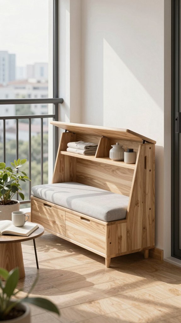 storage benches with style