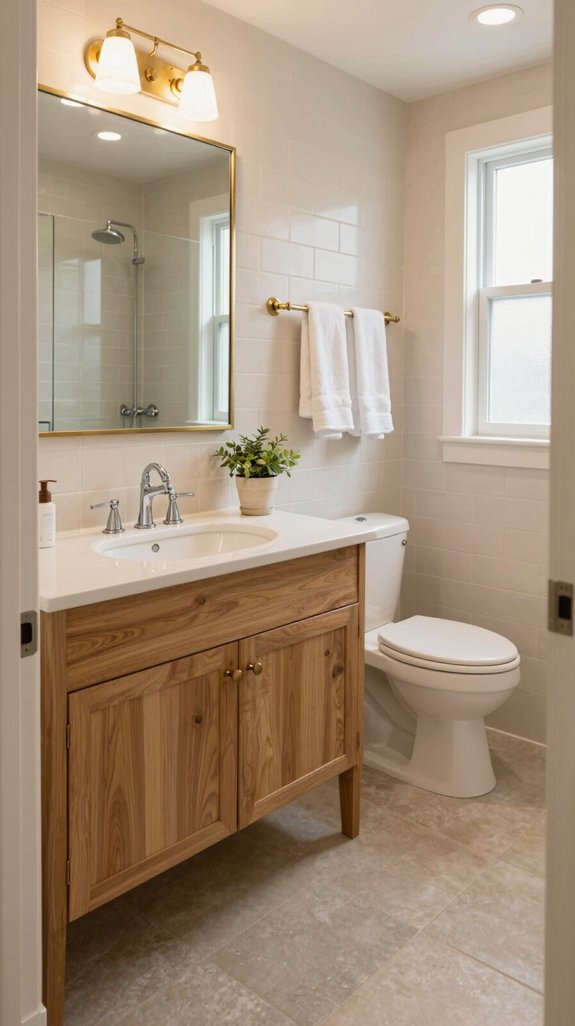 18 Warm Neutral Bathroom Ideas for a Cozy Retreat 17 strategic bathroom renovation tips