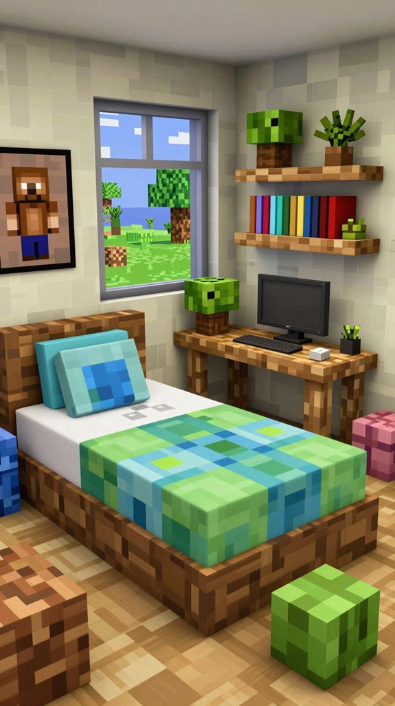 12 Minecraft Bedroom Ideas for Creative Fans - Home Stylistica