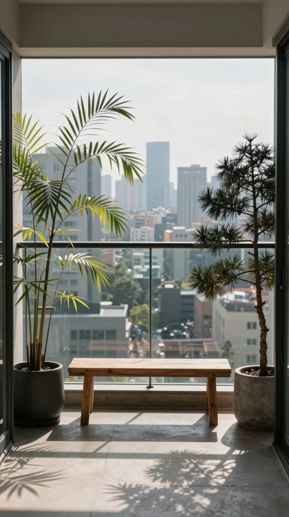 strategic plant placement enhances views