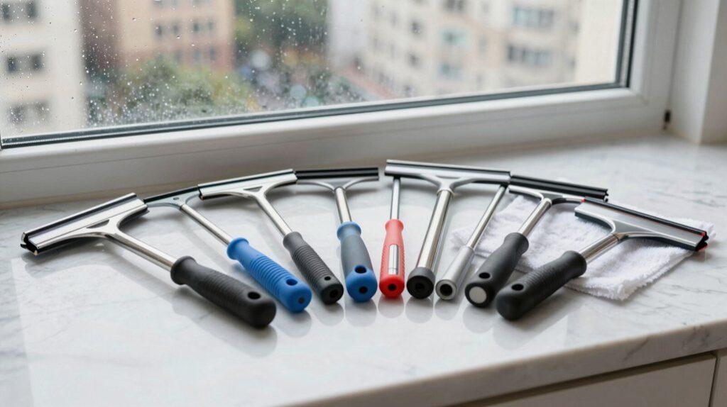 streak free window cleaning tools