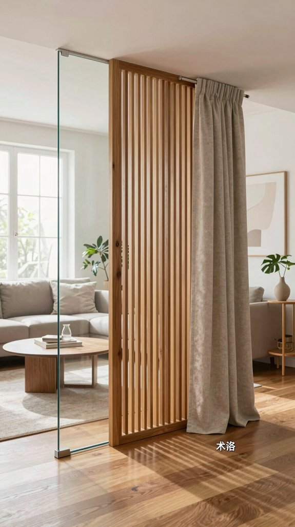 15 Living Room Partition Design Ideas for Modern Homes 2 stylish and functional partitions