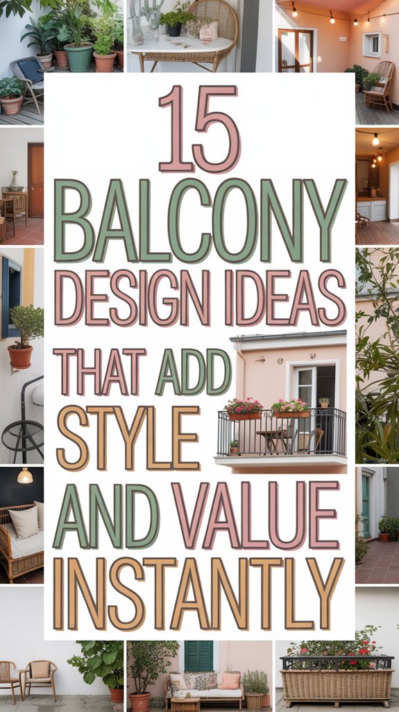 15 Balcony Design Ideas That Add Style and Value Instantly - Home ...
