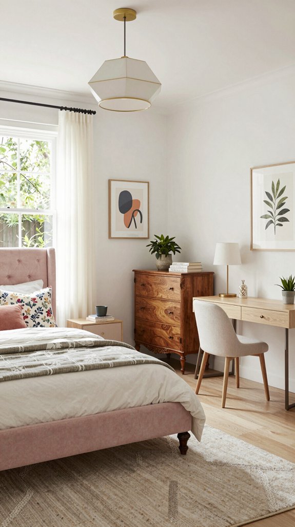 stylish bedroom design blend