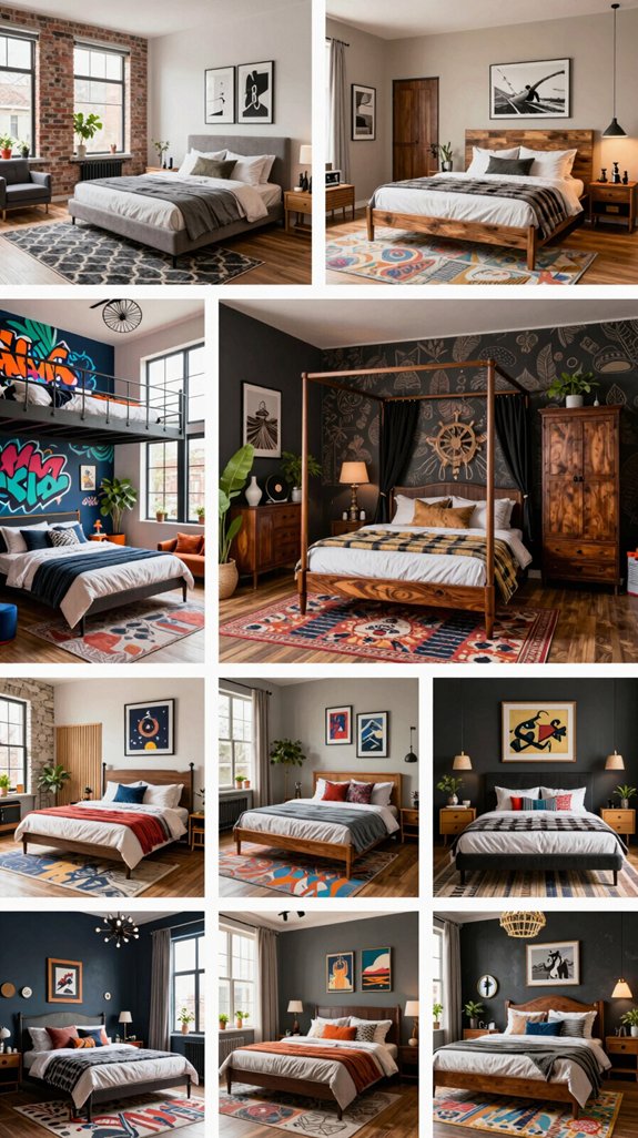 stylish bedroom ideas for men