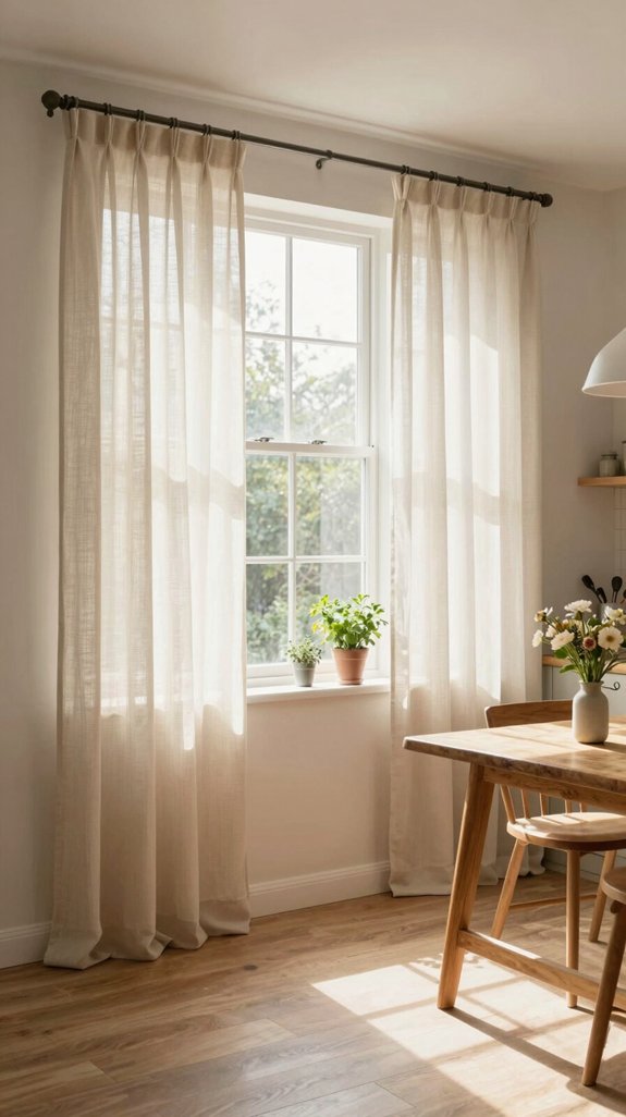 15 Kitchen Curtain Ideas That Add Soft Style 14 stylish caf style window curtains