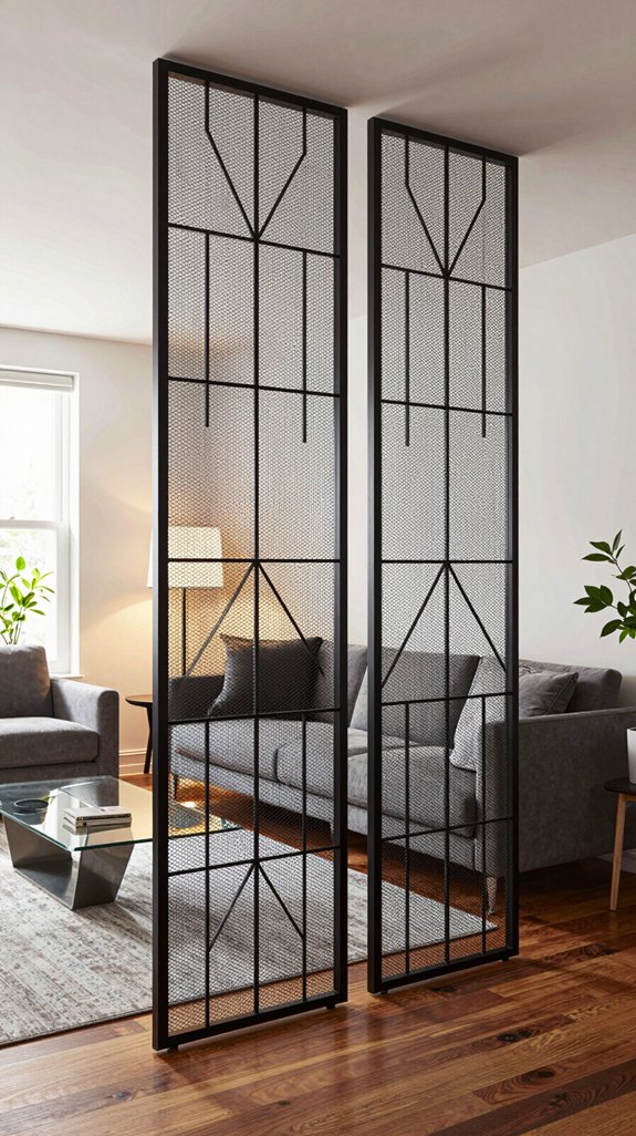 15 Living Room Partition Design Ideas for Modern Homes 13 stylish customizable metal partitions