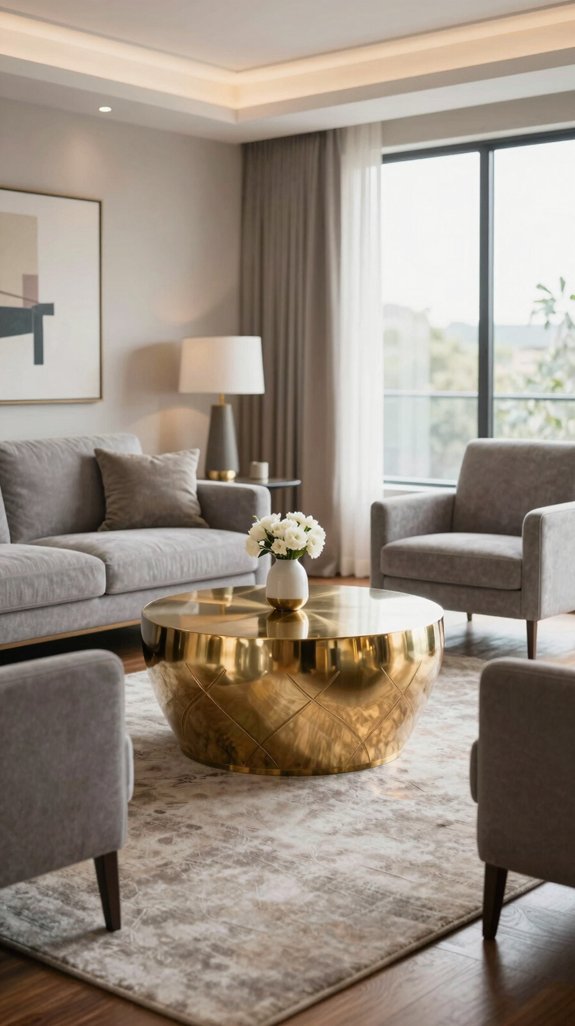 13 Tea Table Design Ideas for Living Rooms 9 stylish drum tables enhance spaces