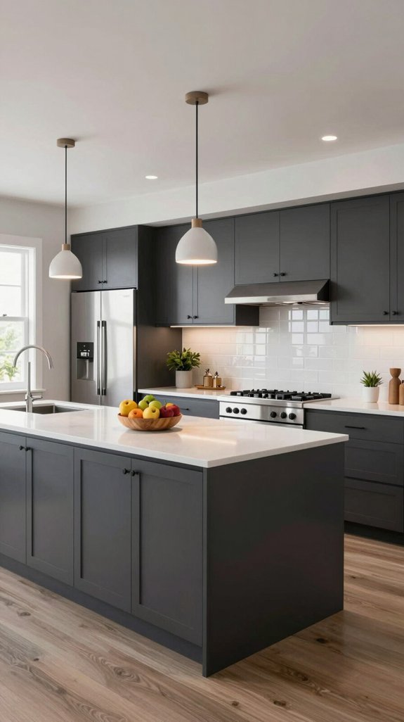 stylish full height cabinets
