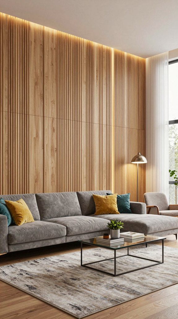 stylish full wall panels