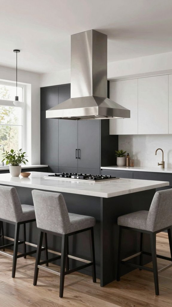 14 Chimney Kitchen Ideas for a Stylish Upgrade 6 stylish functional chimney designs