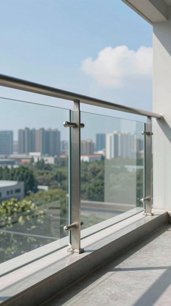 17 Glass Balcony Railing Ideas for Stylish Safety 7 stylish glass balusters enhance elegance