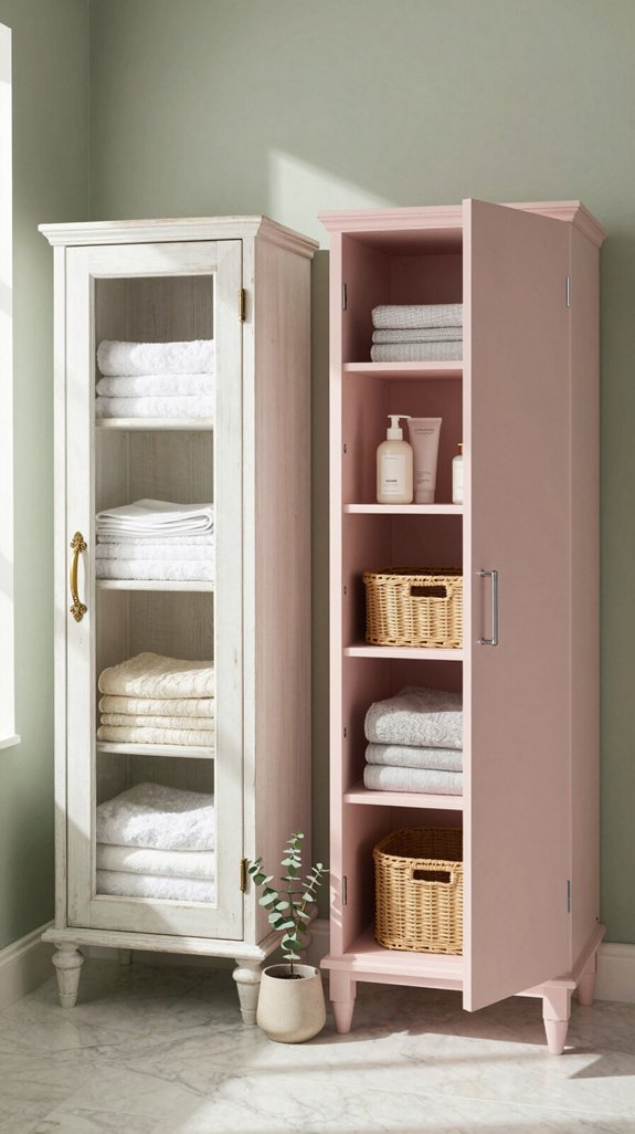 stylish linen cabinet solutions
