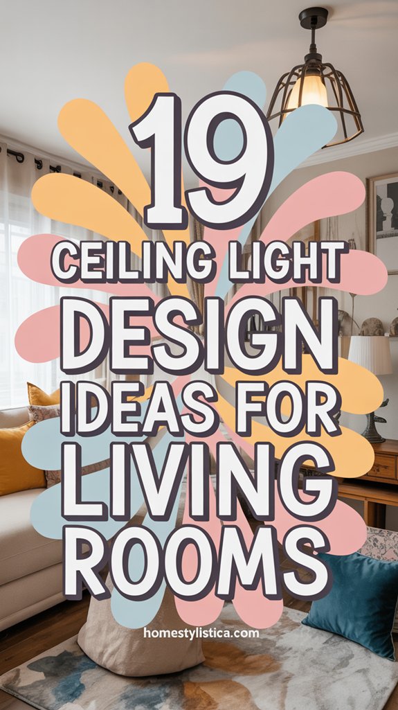 stylish living room lighting
