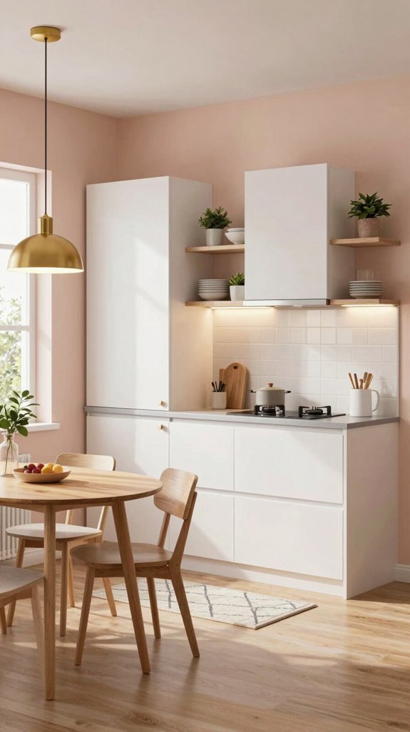 stylish mini kitchen lighting