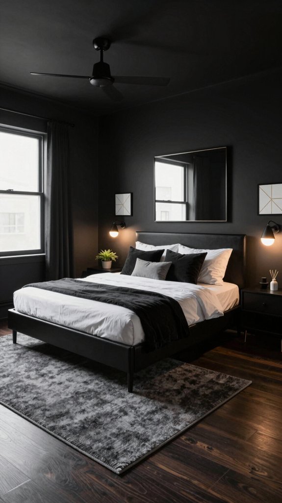 15 Black Bedroom Ideas for a Bold Interior 15 stylish small black bedroom