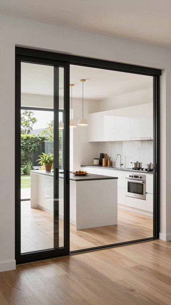 15 Kitchen Door Ideas That Elevate Your Entry 12 stylish space saving bi fold doors