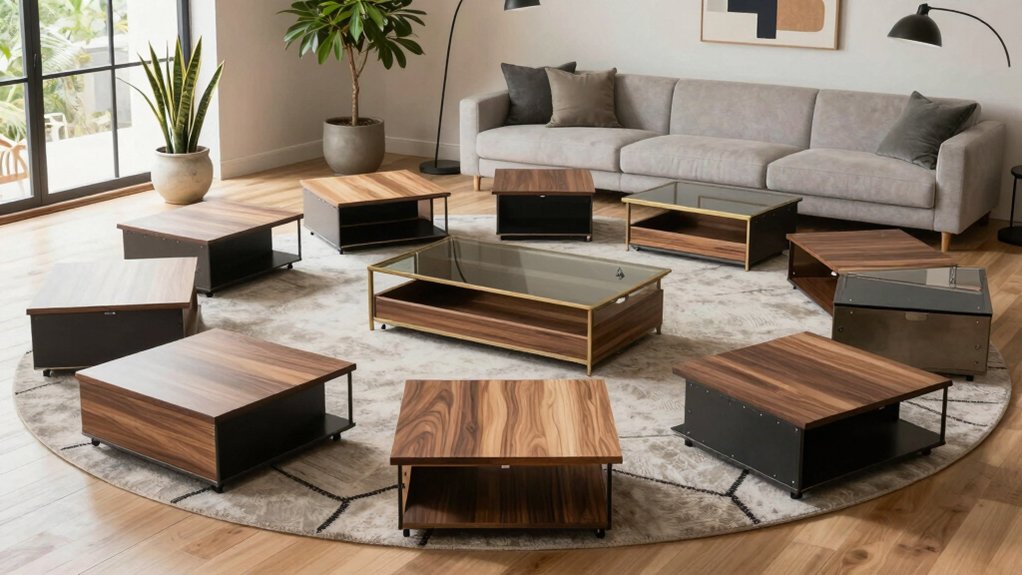 stylish space saving coffee tables