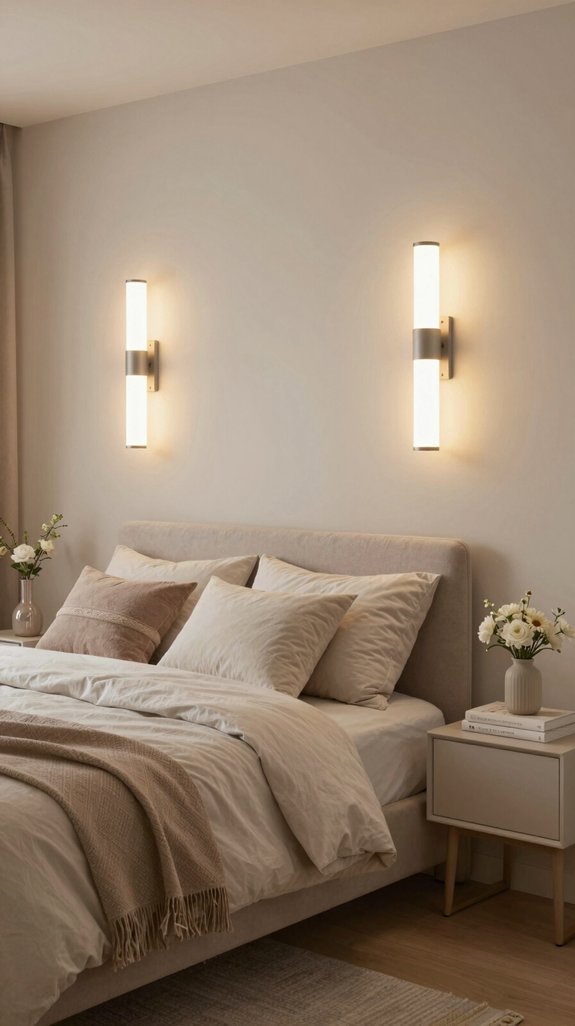 stylish space saving wall sconces