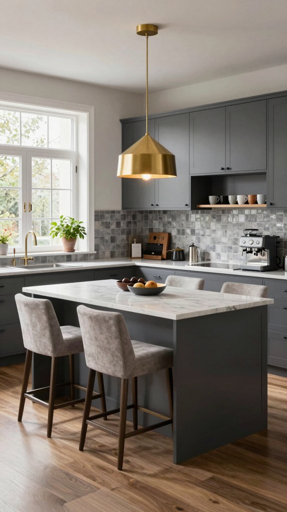 stylish statement lighting transformation