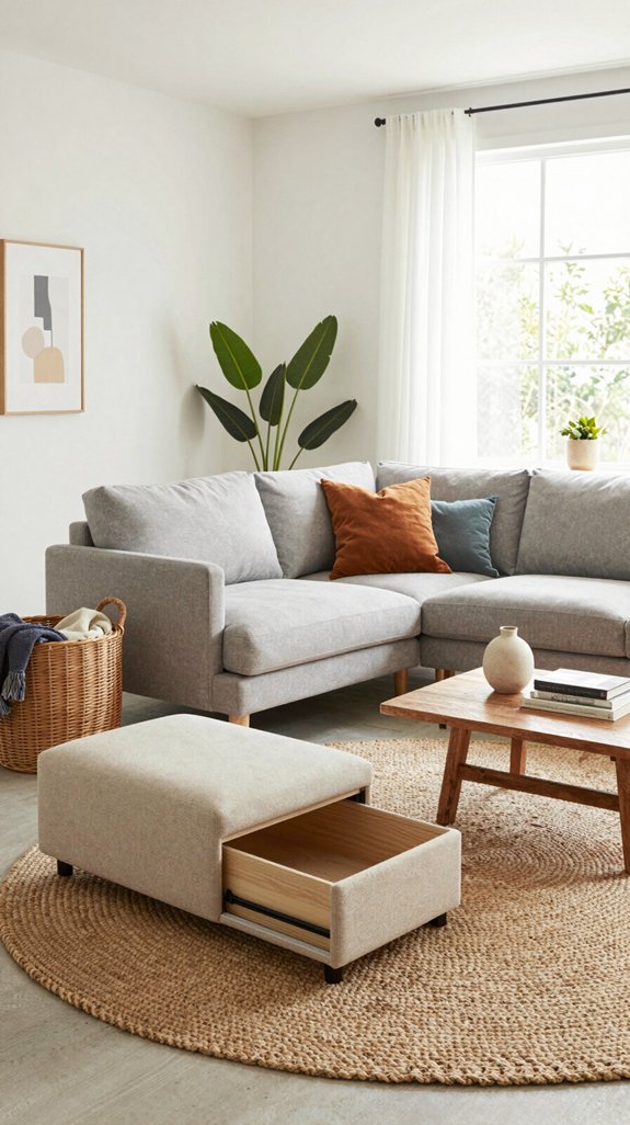 stylish storage solutions enhance
