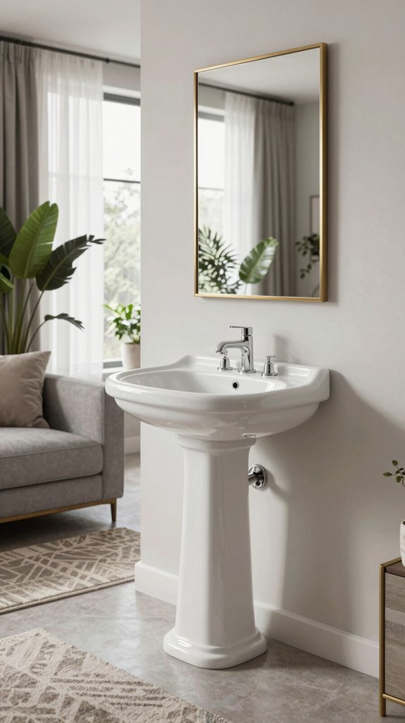 11 Living Room Washbasin Design Ideas for Modern Homes 8 stylish traditional washbasin revival
