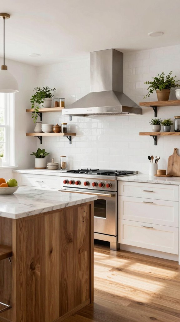 24 Kitchen Renovation Ideas for a Complete Makeover 21 stylish vent hood installation