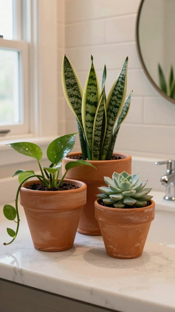 25 Bathroom Accessories Ideas That Elevate Your Decor 20 sustainable handmade terracotta planters